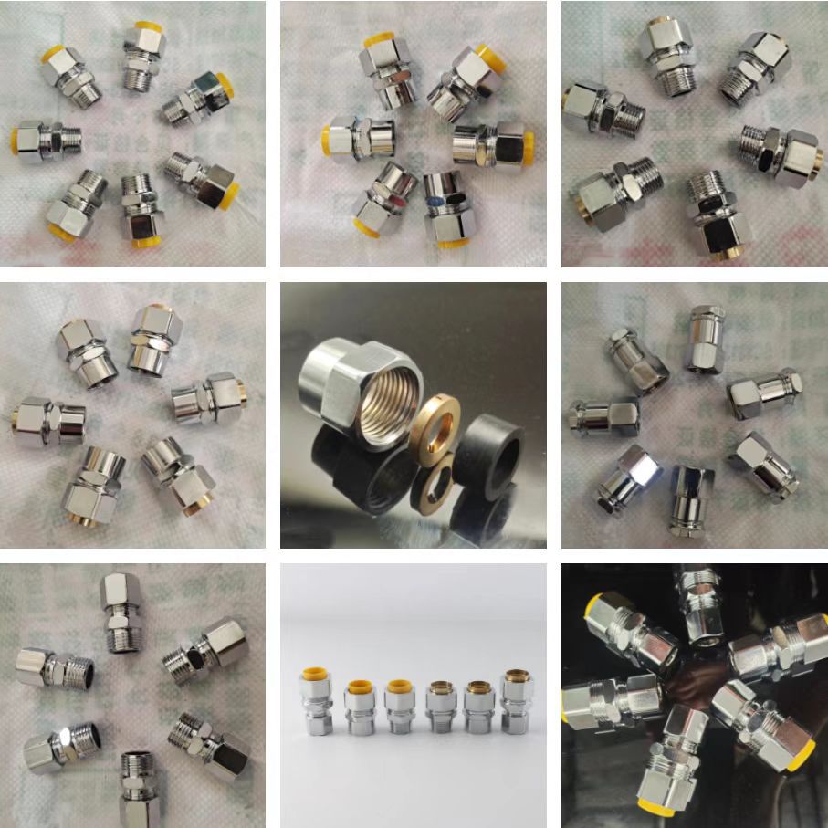 гайка из нержавеющей стали для газа 3 точки 4 точки 6 точек 1 дюйм газовая гайка соединитель