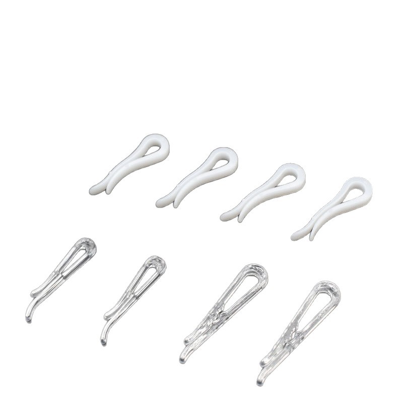Shirt Clips, Plastic Clips for Packaging Shirts, Shirt Fixing, Non-Slip Clothing Storage Clips, Transparent Clips, Clothing Adhesive Clips