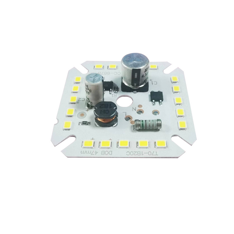 220V high voltage light board Gao Fushuai DOB light source drive-free led light board DOB stroboscopic drive-free light source