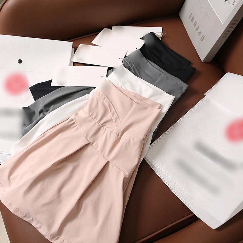 Спортивная юбка с высокой талией Lu's, юбка для тенниса, спортивные шорты, полуплатье, оптовая продажа