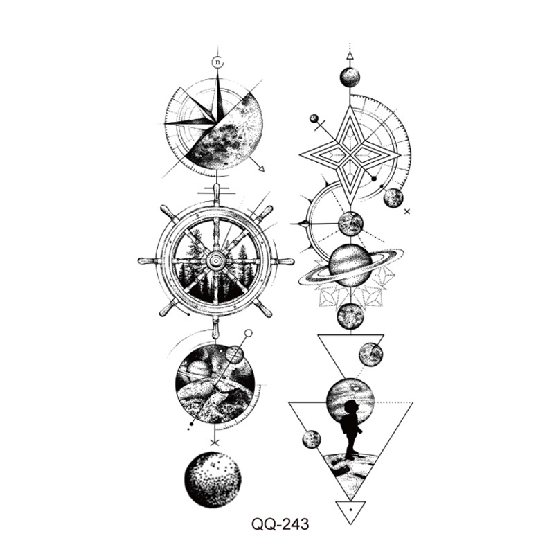 Fresh tattoo stickers waterproof factory in stock Harajuku Korean tattoo stickers Amazon Supply factory