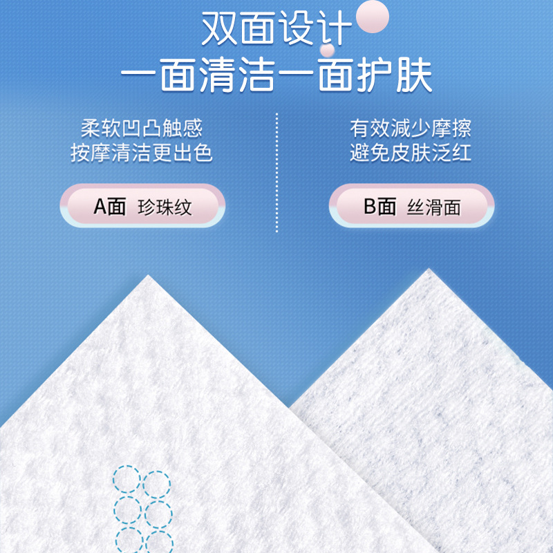 Jianmei Chuangyan Disposable Face Towel, Soft Towel, Large Roll Face Cleansing Towel, Lint-Free, Wet and Dry Use