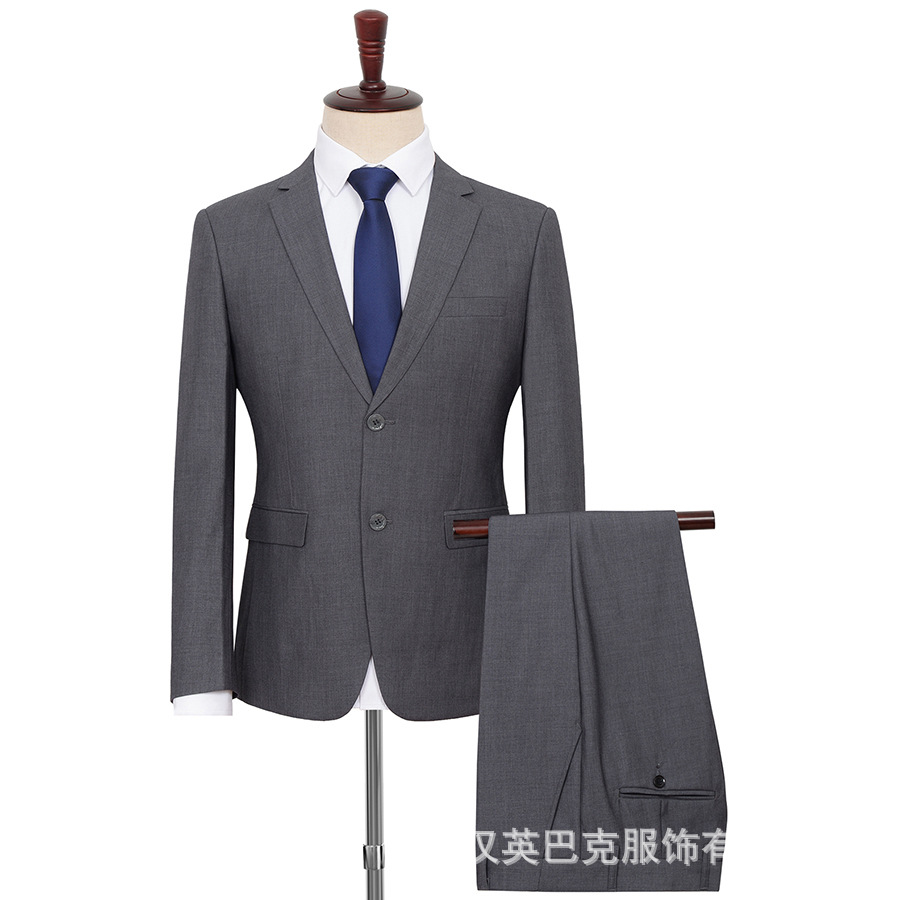 Super Large Size Suit Men's Suit Plus Size Fatty Business Dress Suit Jacket Wedding Dress Business Dress