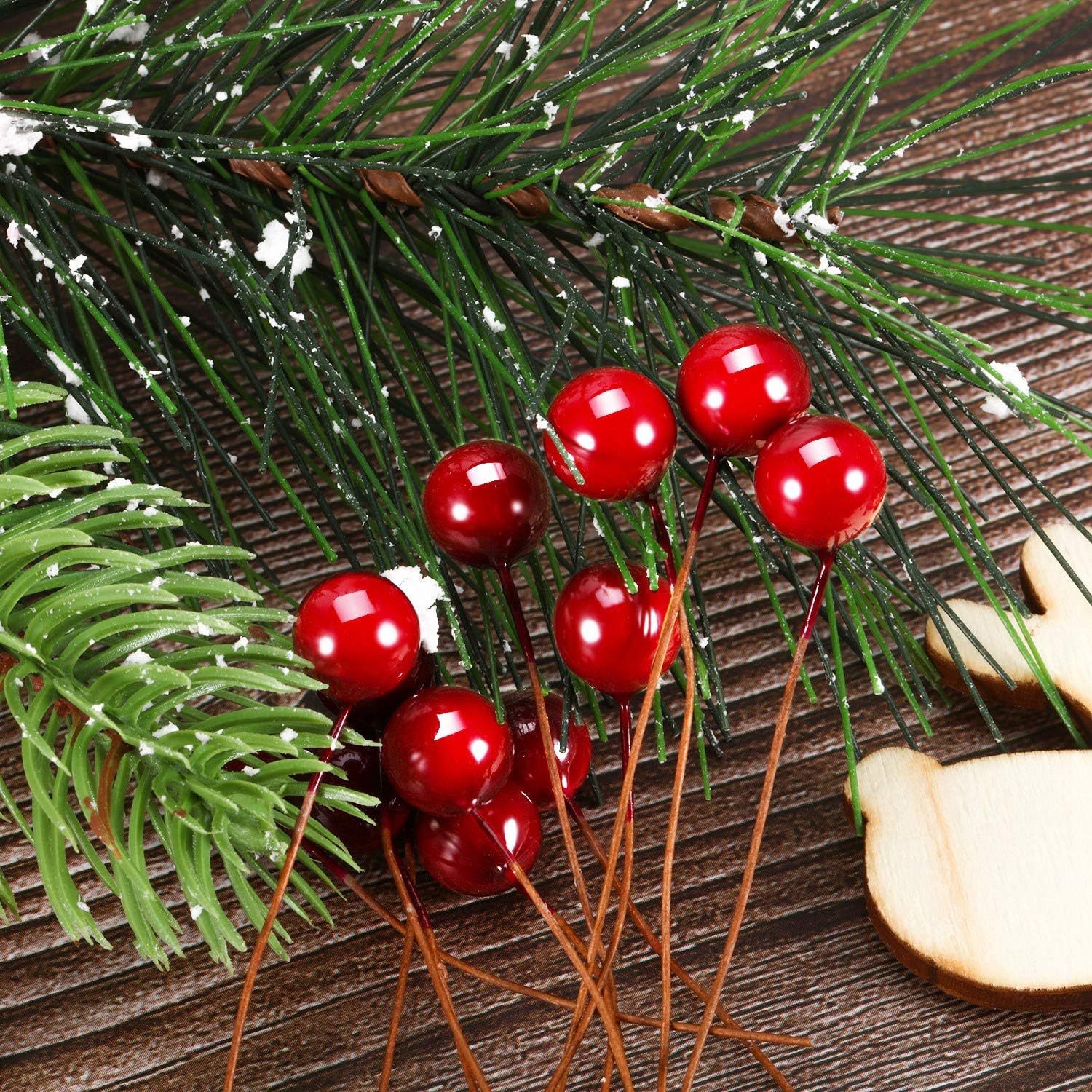 Simulation Berry foam red ball Christmas decoration Christmas tree accessories home decoration props Holly fruit