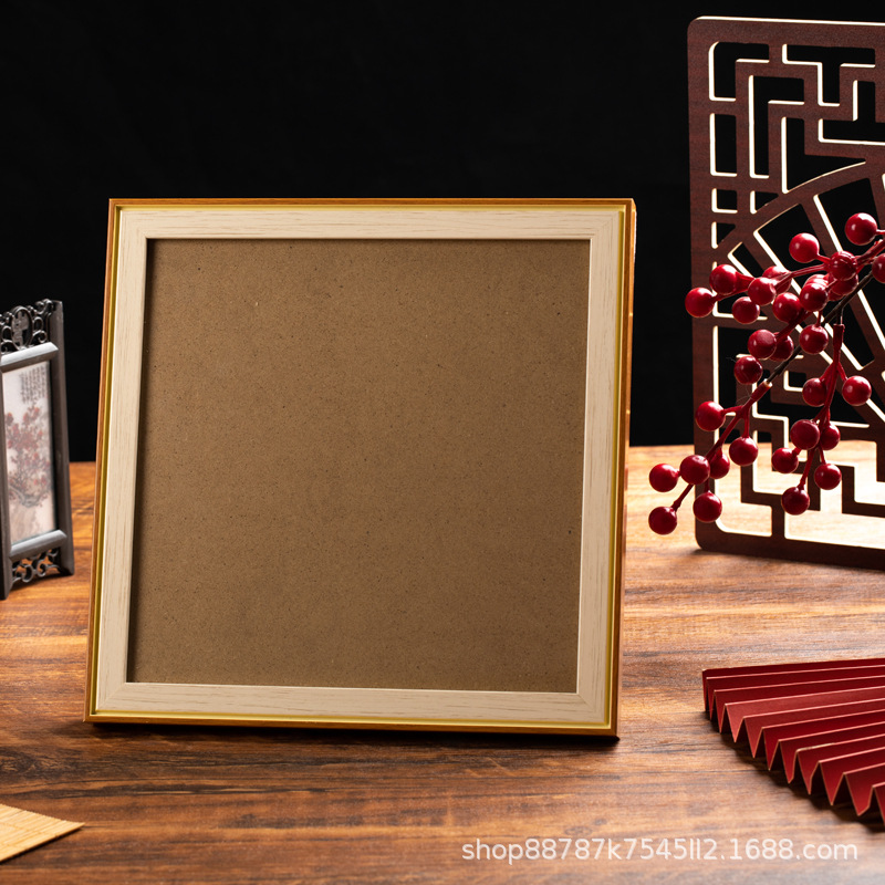 Пустая фоторамка Специальные ремесла Сиан Оптовые подарочные украшения Фоторамка из массива дерева для иностранцев