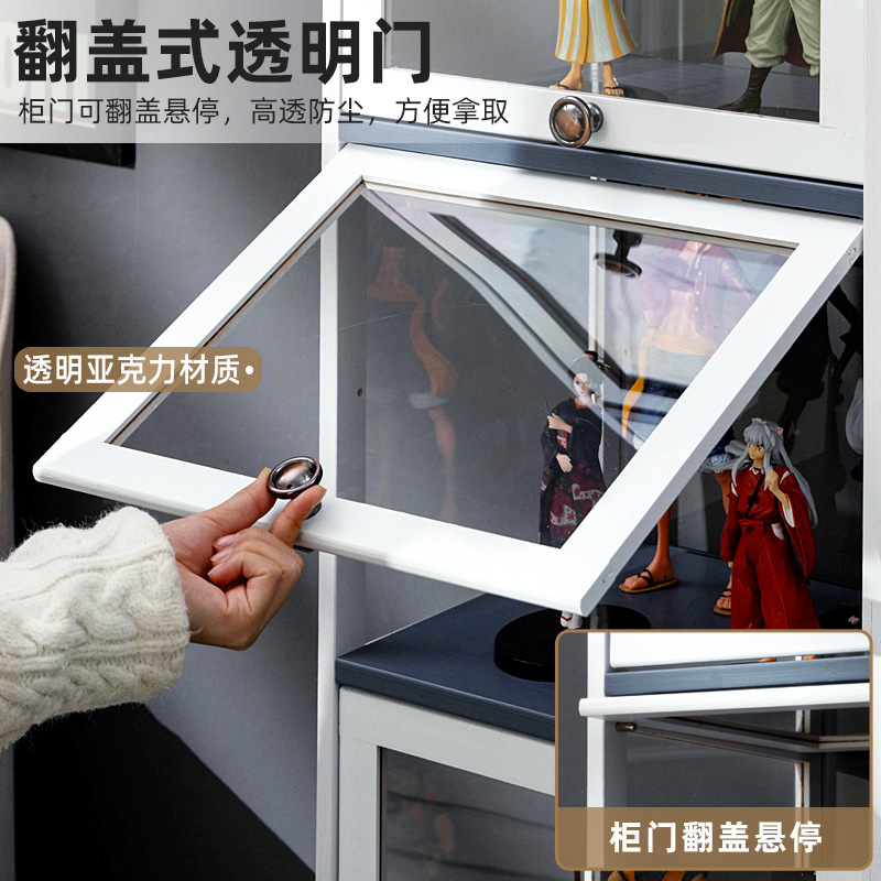 Home Storage Cabinet Locker Storage Cabinet Multi-Layer Cabinet Door Bedroom Home Hand-Made Display Cabinet Starting from One Piece