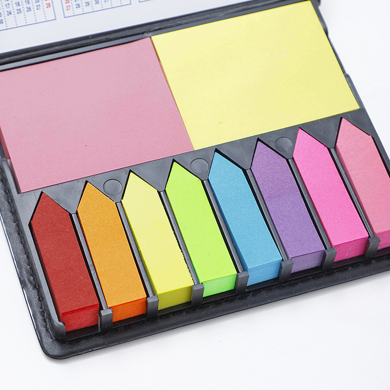 Spot High-End Gift Business Note Box with Printable Logo Creative Note Pu Note Box Cross-Border Exclusive Supply