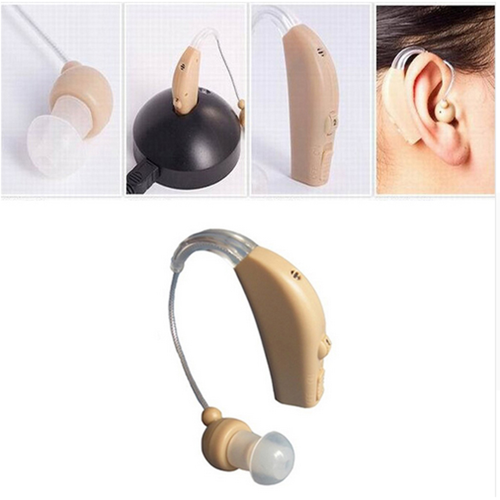 Amazon's Best-Selling Hearing Aids Can Be Directly Charged, Noise-Reducing, Low-Frequency Portable Digital High-Definition Hearing Aids for the Elderly