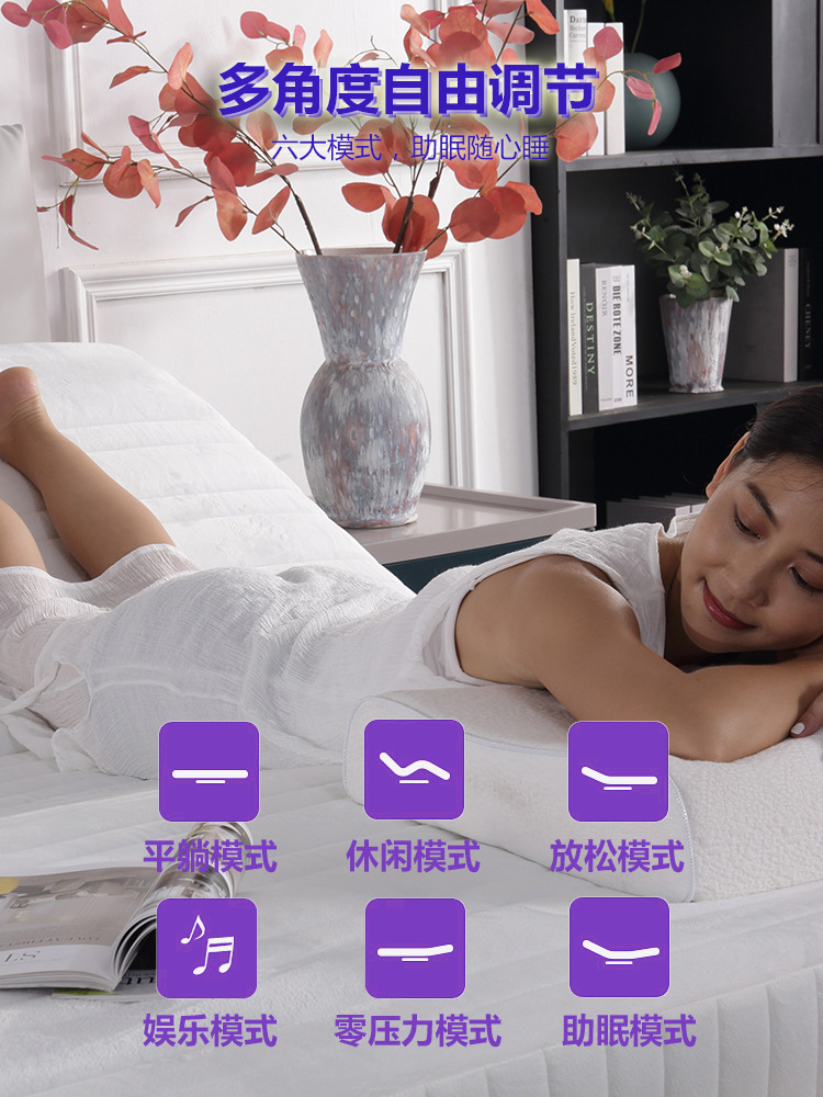 Ai Smart Mattress Without Bedside Suspended Gravity Fully Automatic Electric Mattress Multi-Function Remote Control Lift Bedroom Wedding Bed