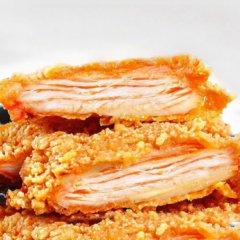 Chicken Cutlets, Crispy Large Chicken Cutlets, Semi-Finished Fried Air Fryer, Frozen Chicken Breast, Breakfast, Frozen Ingredients to Satisfy Cravings
