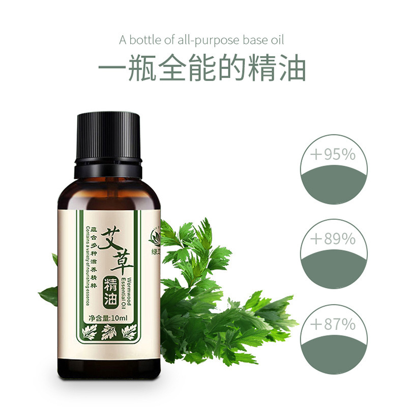 Mugwort Massage Essential Oil Rose Ginger Beauty Salon Spa Body Soothing Scraping Massage Massage Essential Oil Factory Wholesale