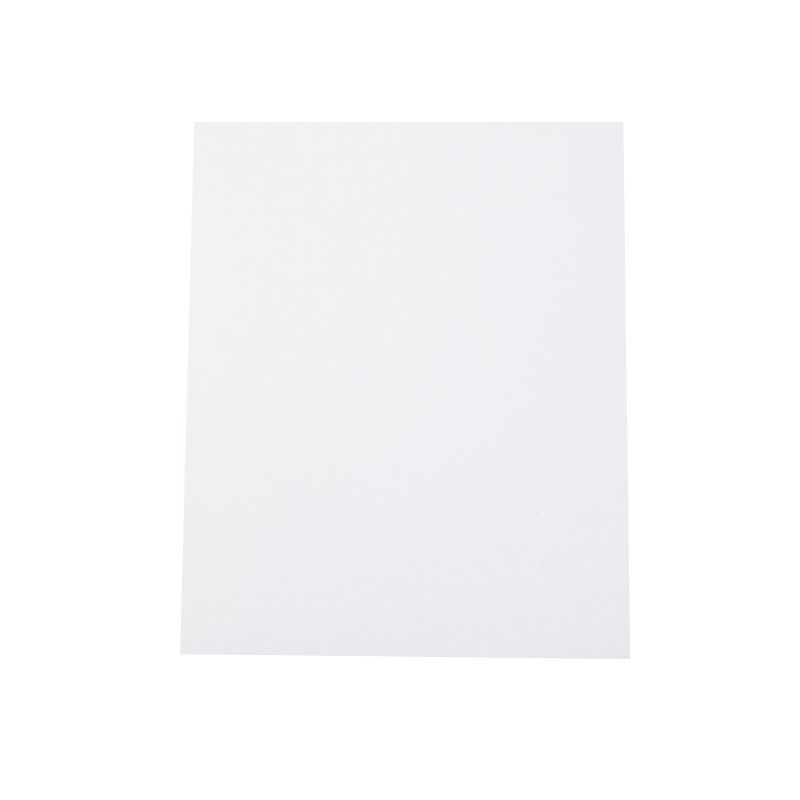 White Cardboard Double-sided White Cardboard Clothing Liner Paper Stacked Clothes T-shirt Liner Packaging Cardboard Free Slitting