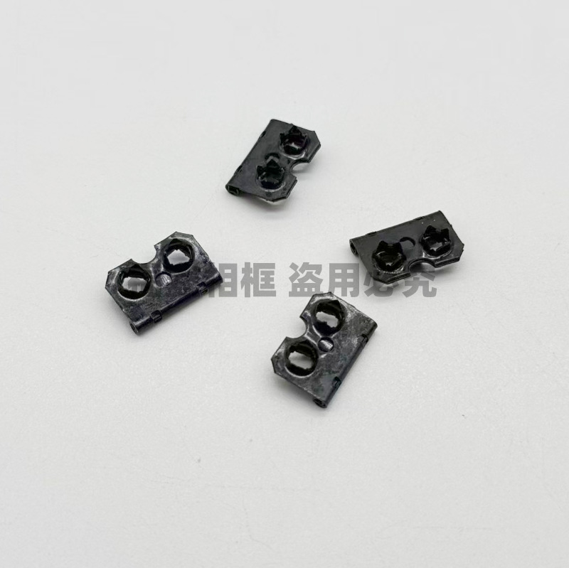 Photo Frame Backboard with Barbed Hinges, Photo Frame Hardware Accessories, Density Board Backboard Fixed Support Frame Hinges