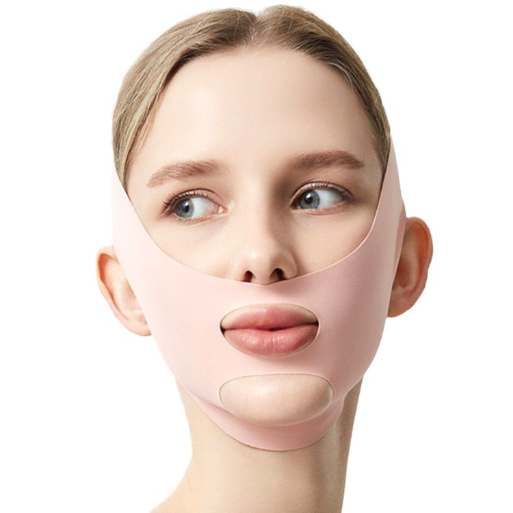 in stock Quick Hair Artifact V Face Face Lifting Tight Double Chin Sleep Mask Full Face Lifting Anti-sagging Face Carving