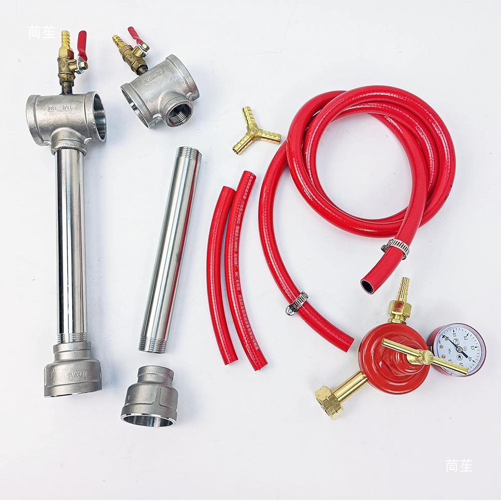 Propane Dual Burner Blow Torch with Pressure Reducing Valve for Metal Furnace Jewelry Casting Smelting Gold Silver