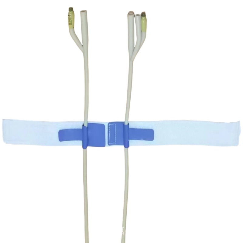 Drainage Tube Fixation Strap, Catheter Fixation Device, Urine Collector Fixation Buckle, Elastic Band, Comfortable and Durable