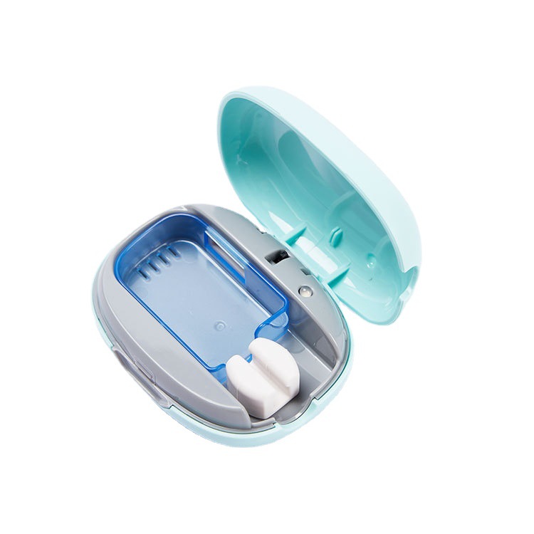 New smart toothbrush sterilizer travel Home portable UVC ultraviolet disinfection box USB toothbrush disinfection box