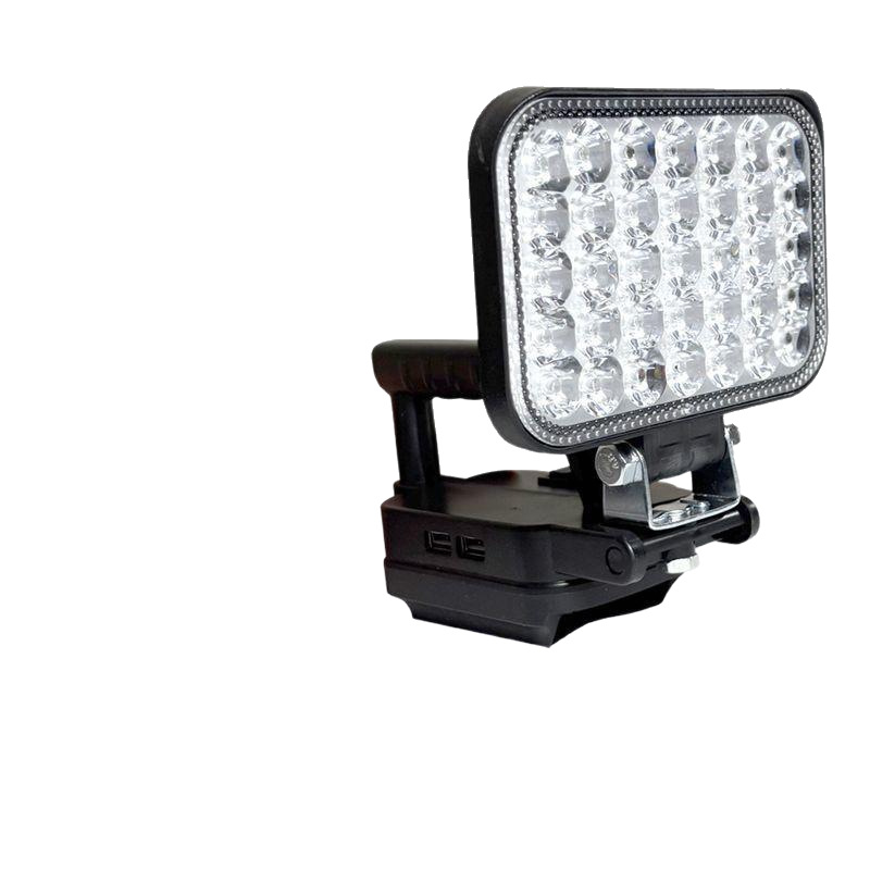 Lithium Battery Work Light Electric Wrench Lithium Battery Emergency Light Construction Site Lighting Conversion Mobile Phone Charging Repair Light