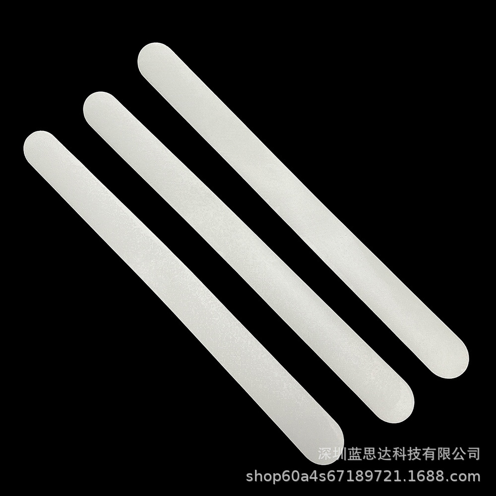 GET MOVING Transparent check anti-slip TPU beach racket cage tennis racket head protection stickers clap head stickers