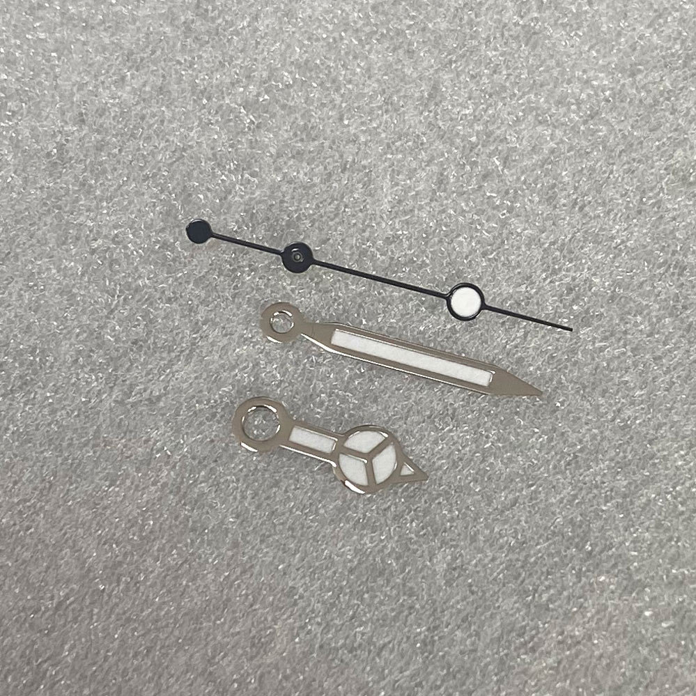 New watch accessories green luminous watch needle suitable for assembly NH35/NH36 automatic movement