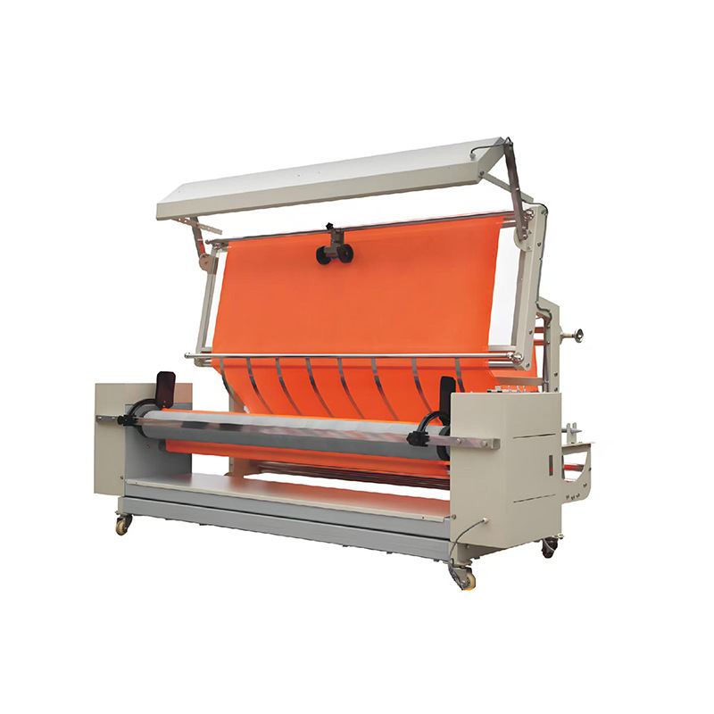 Thin Woven Fabric Inspection Machine, Tension-Free Automatic Edge-To-Edge Needle Woven Roll Inspection Machine, High-Speed Fabric Rolling Machine
