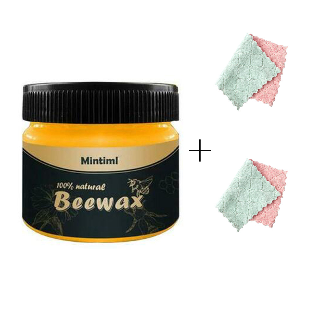 Cross-Border Popular Wholesale Wood Seasoning Beewax Furniture Care Polishing Floor Wax Beeswax