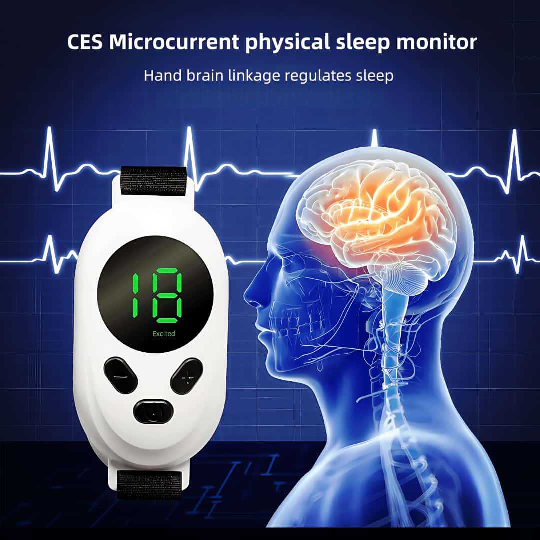 Cross-Border Hand-Held Smart Sleep Device, Portable Insomnia Massager, Sleep Aid Device, Soothing Anxiety, Physical Improvement