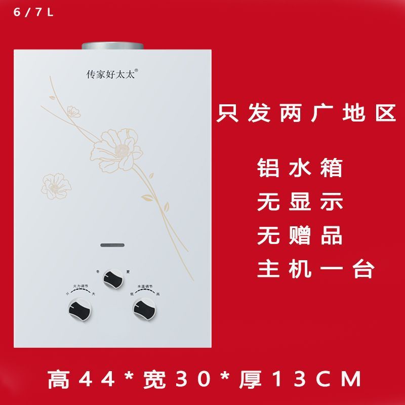 Gas Water Heater Household Balanced Bathroom Bath Natural Gas Liquefied Gas Gas Battery Forced Exhaust Bathroom