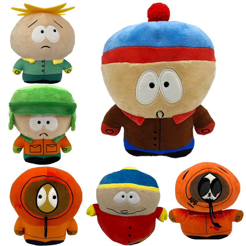 Кросс-бордовая популярная американская группа Южный парк Плюшевая игрушка Южный парк Кукла Смертельный рай