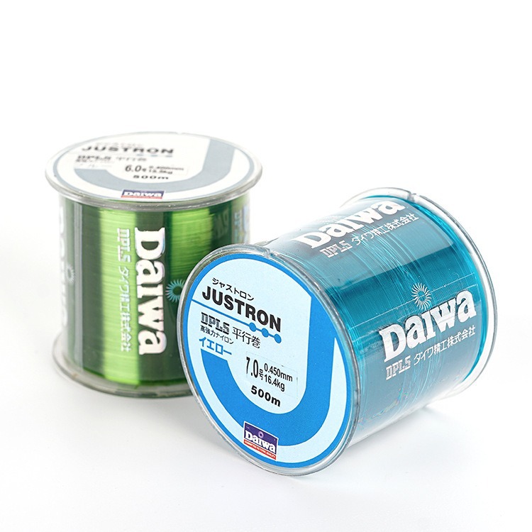 Japanese Imported 500m Fishing Line Main Line Sea Rod Strong Tension Casting Rod Nylon Line Soft Sub-Line Lure Fishing Line