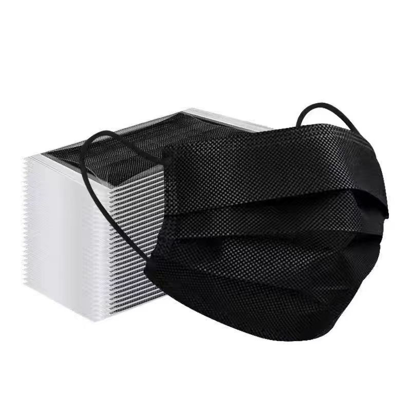 Disposable Stand-Up Packaging Mask Three-Layer Protection Containing Melt-Blown Cloth Adult Dust-Proof Breathable Sunscreen Beauty Salon Electronics Factory