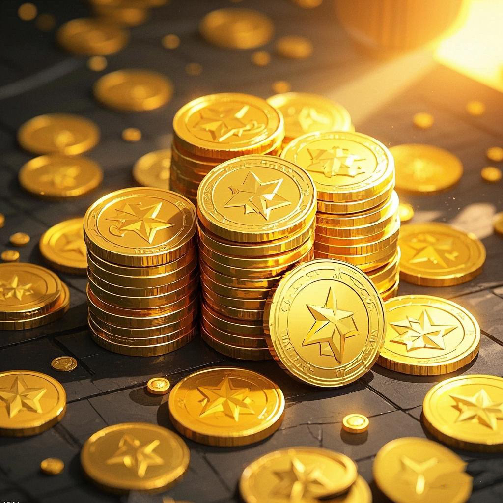 Wholesale Metal Game Coins and Prop Money Bags for 2D Game Peripherals