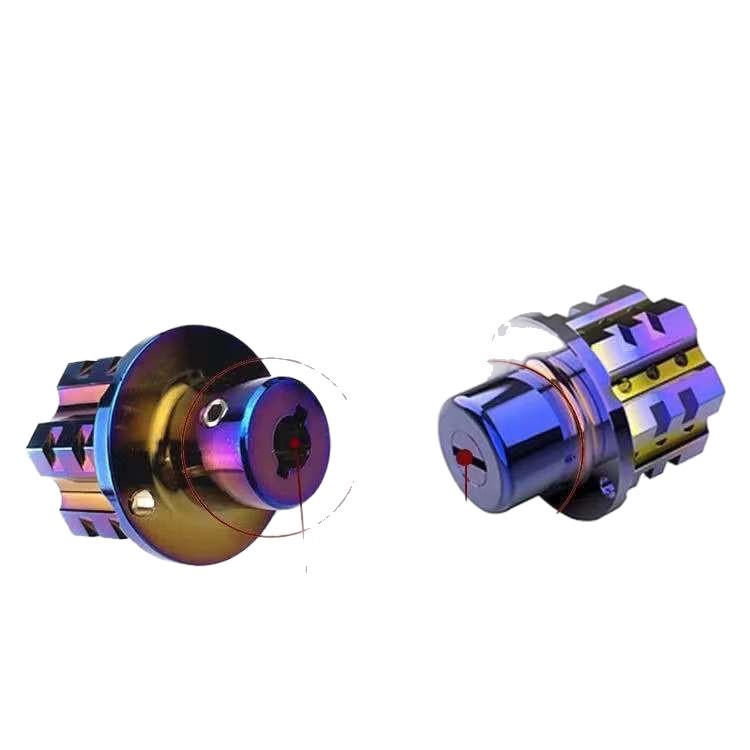 Electric Vehicle Motorcycle Modified Titanium Key Head Jewelry Key Embryo Electric Vehicle Modified Titanium Burnt Blue Key Head