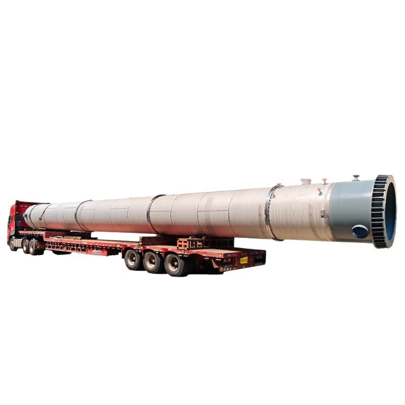 Customized Stainless Steel Packed Tower, Regular Corrugated Packing, Gas-Liquid Contact Packed Tower