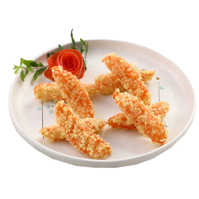 Laurel tempura crab willow 200g bagged fried semi-finished snacks catering string hot pot ingredients wholesale