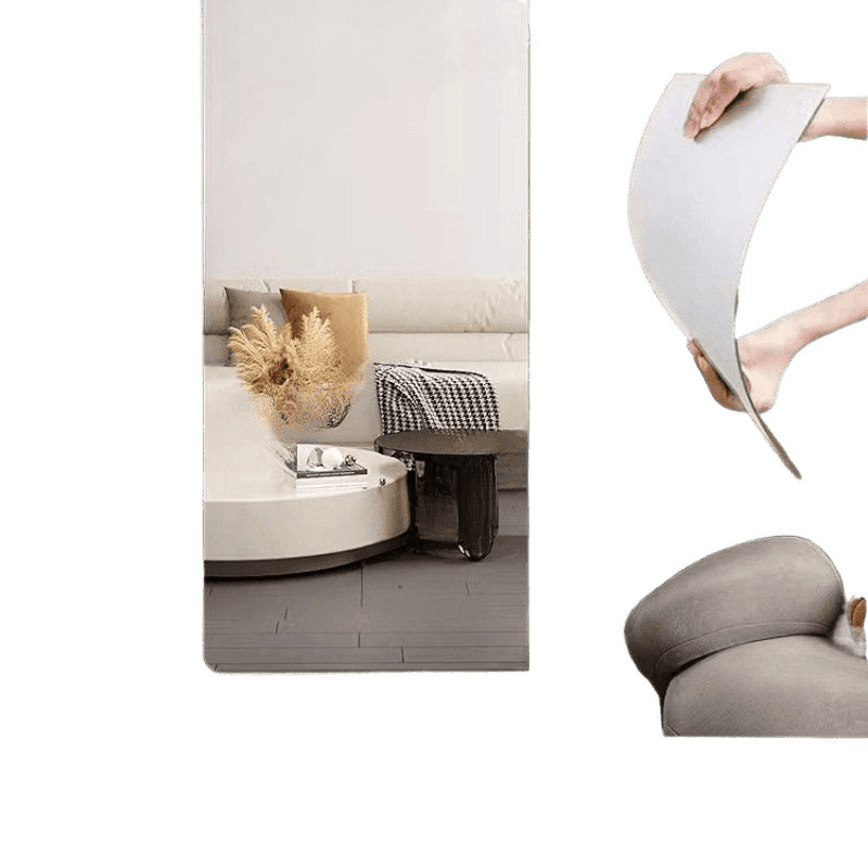 Soft Mirror Wall-Mounted Self-Adhesive Acrylic Full-Body Dressing Mirror Home High-Definition Wall-Mounted Mirror Sticker Fitting Mirror