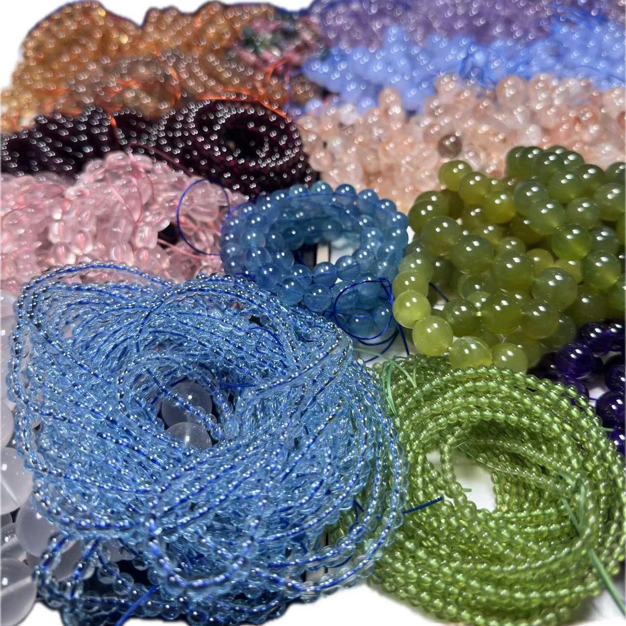 (Yaye direct broadcast special) natural strawberry crystal garnet crystal purple crystal crystal wholesale