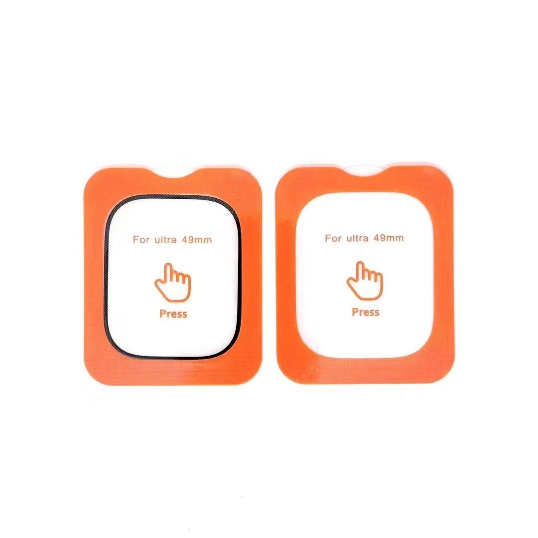 Applicable to Apple Positioning Watch Tempered Film Iwatch ultra1/2 49mm Tempered Watch Protective Film Seconds Sticker