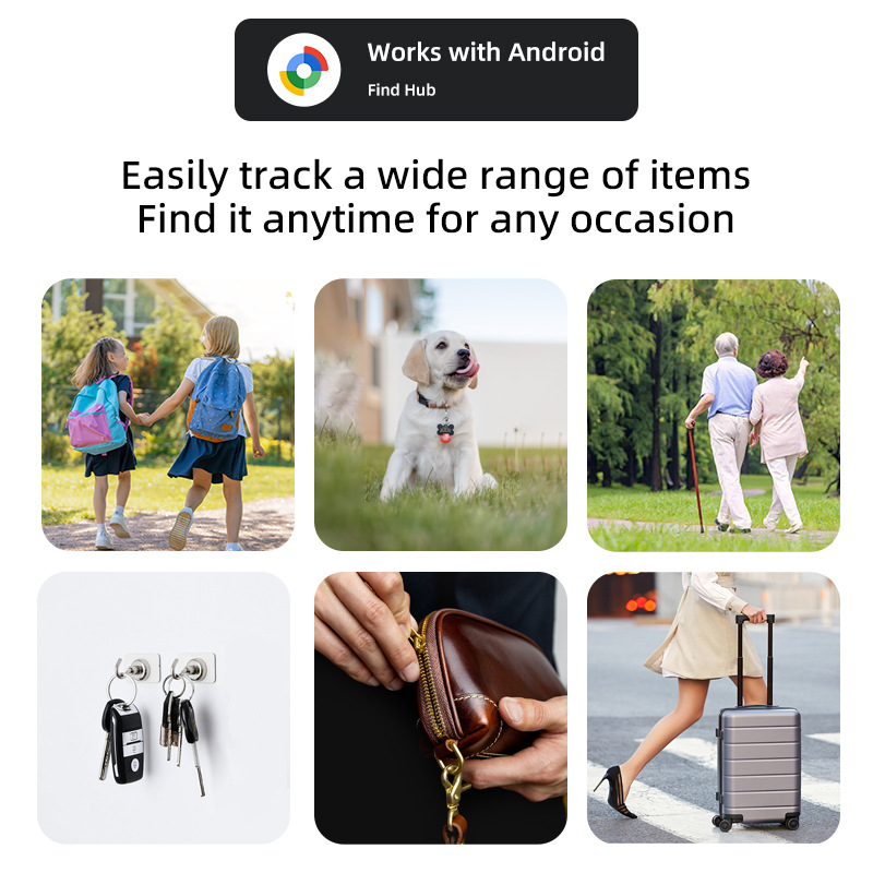 Cross-Border Google Android Locator Intelligent Tracking and Positioning Two-Way Anti-Lost Alarm Unlimited Distance Pet Anti-Lost Device