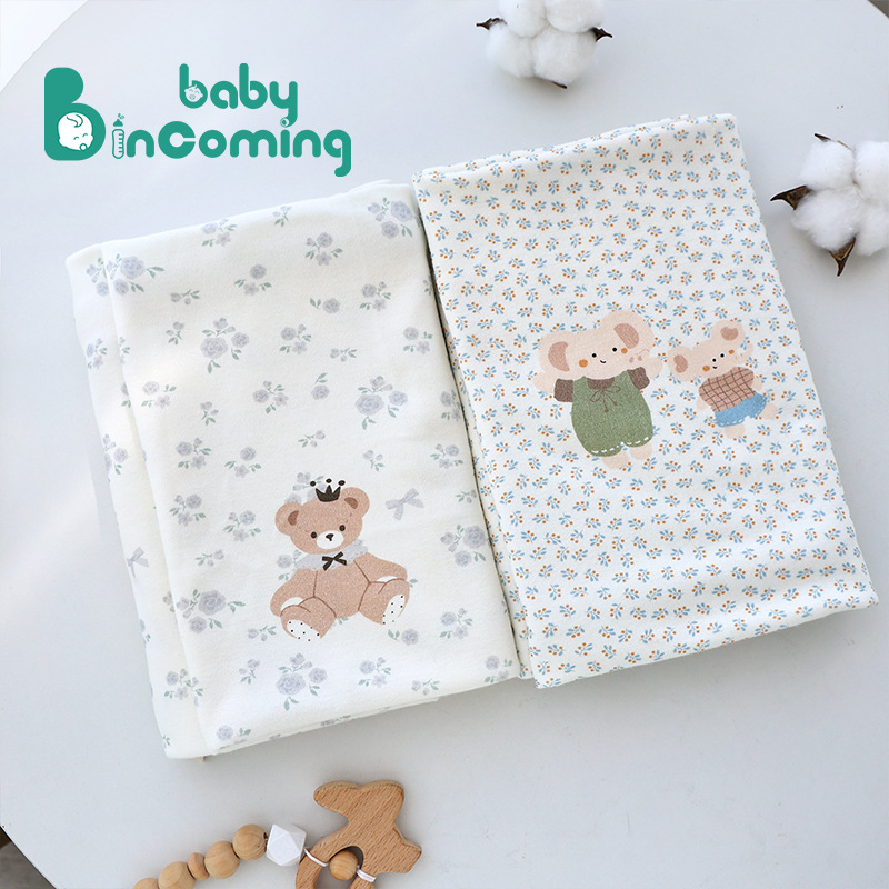 Пеленка для новорожденных из чистого хлопка, класс A, универсальная пеленка для новорожденных, одеяло из чесаного хлопка