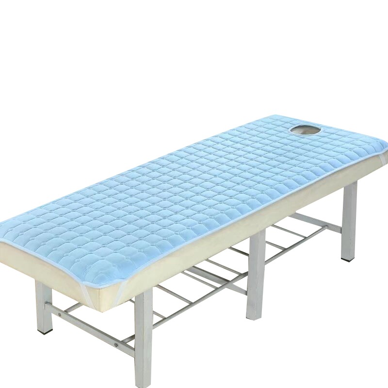 Winter Beauty Salon Special Mattress with Holes, Spa Massage Therapy Bed, Non-Slip Massage Mat, Solid Color Beauty Mattress