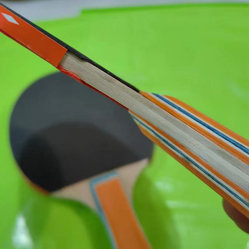 Table tennis racket 2 paddle racket suit sports training supplies 2 bats 3 ball beginners student competition wholesale