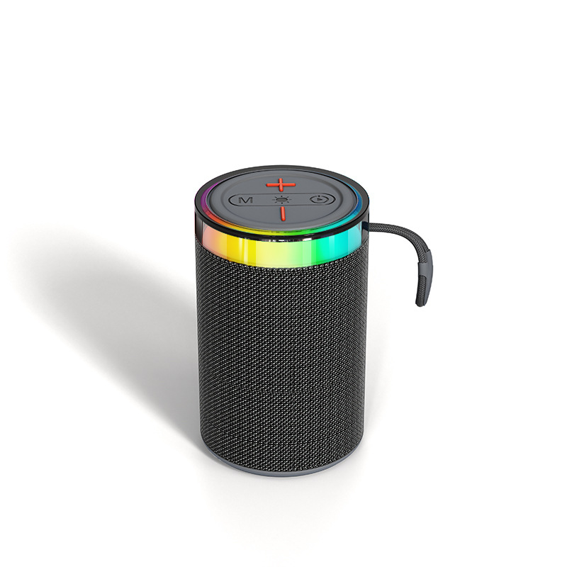 W16 Colorful Waterproof Bluetooth Speaker Satchel Bicycle Cup Holder Speaker Wireless Outdoor Satchel Mini Subwoofer