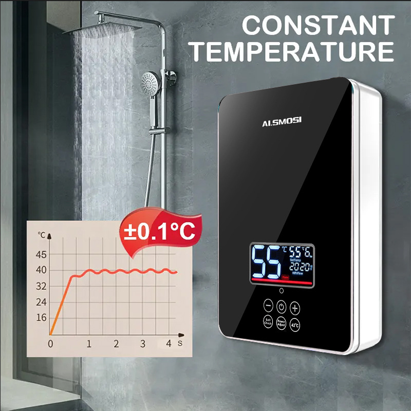 Cross-Border Supply 110V Instant Electric Water Heater Small Household Hair Salon Quick-Heat Shower Bath Constant Temperature Small Kitchen Treasure