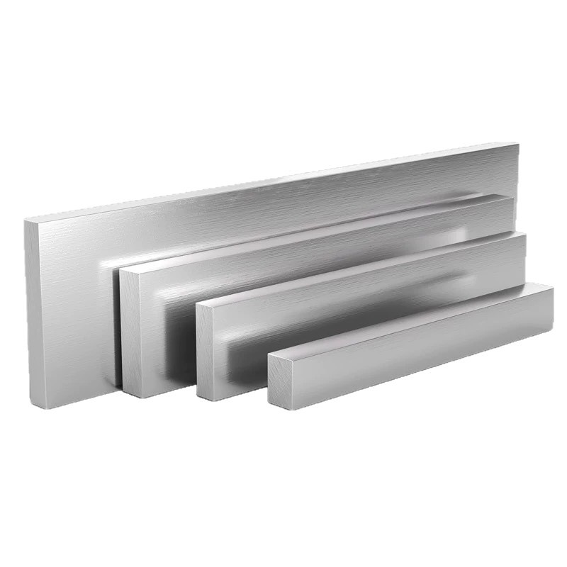 304 Stainless Steel Flat Bars, Customized Square Bars, 201 Solid Square Steel Brushed Plates, 316L Flat Steel Processing