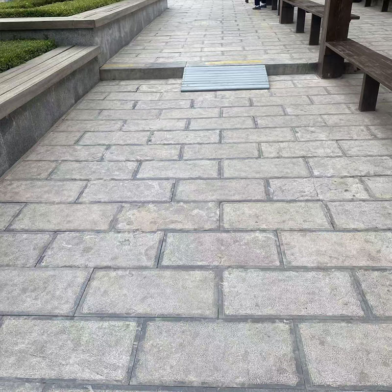 Natural bluestone floor paving stone factory scenic sidewalk stepping stone park cultural stone matte bluestone plate