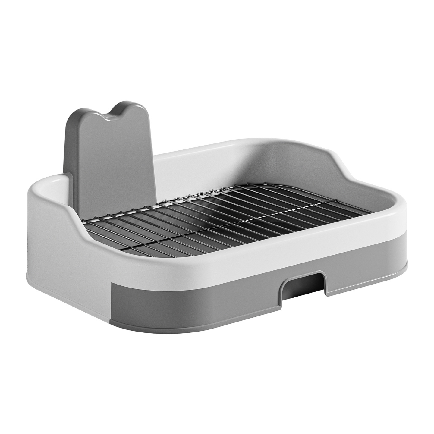 Dog Toilet Big Dog Extra Large High Fence Iron Mesh Flat Type Anti-Stepping Urine Splash Easy to Clean Potty Manufacturer Wholesale