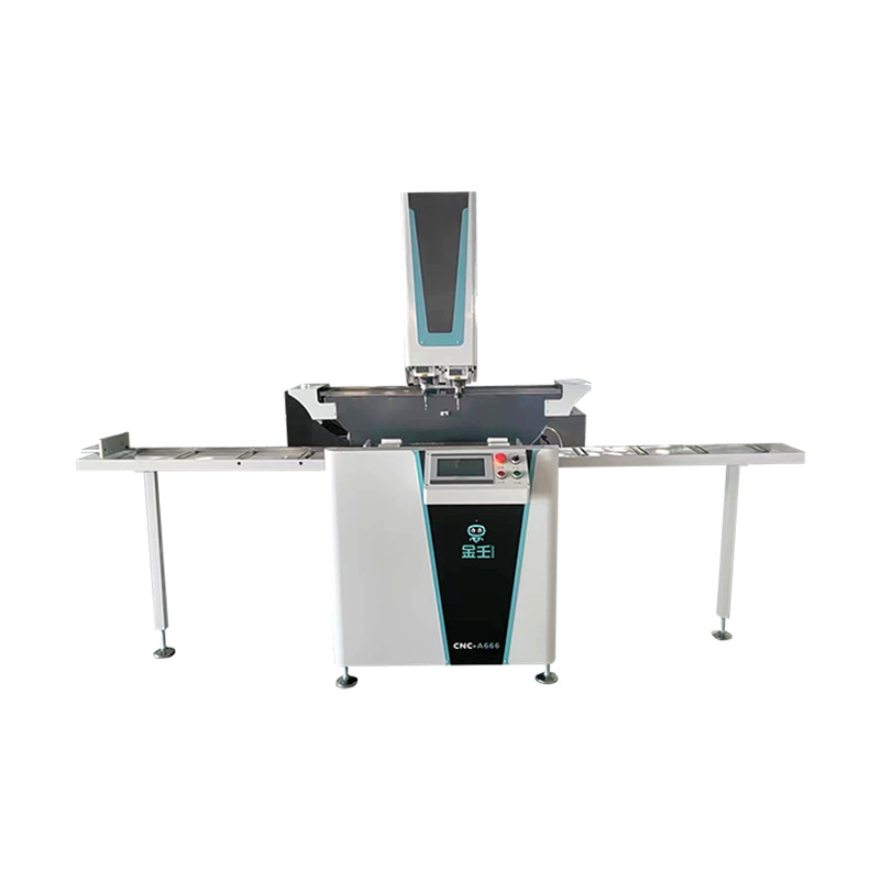 Factory Direct Sales Fully Automatic 800 Cnc Drilling and Milling Machine for Broken Bridge Aluminum Doors and Windows Lock Hole Slot Aluminum Profile Drilling and Milling Machine