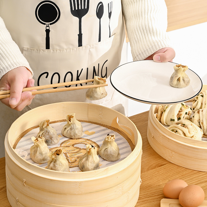Silicone steamer pad non-stick steamed cloth steamer paper steamer pad steamed buns Steamed buns Steamed buns steamer cloth small steamed buns silicone steamer cloth