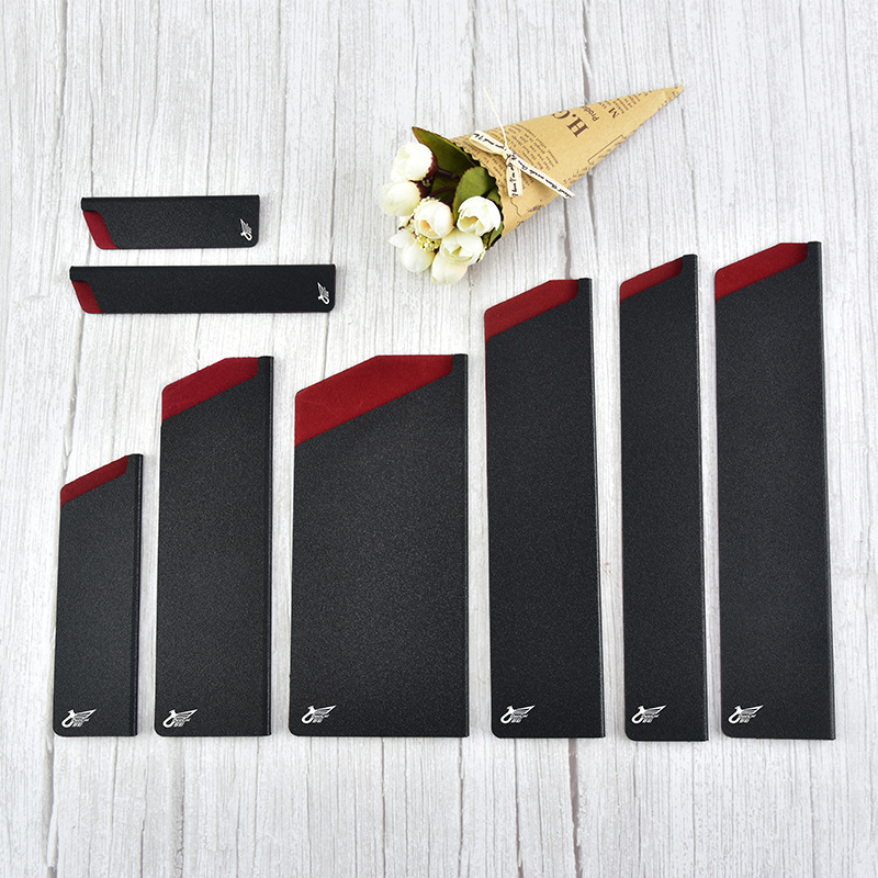 Чехол для ножа из ABS-пластика и велюра, защищающий руки